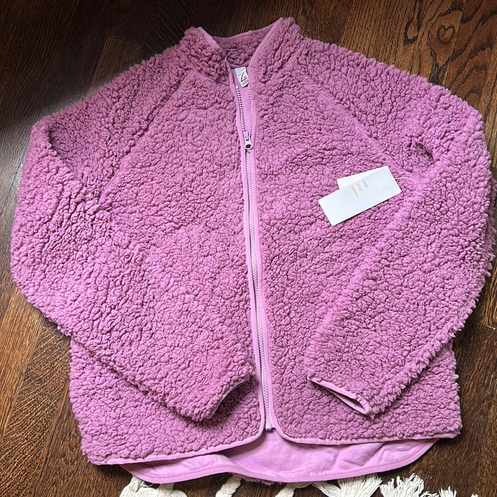 Zella Pink Gale Zip Up